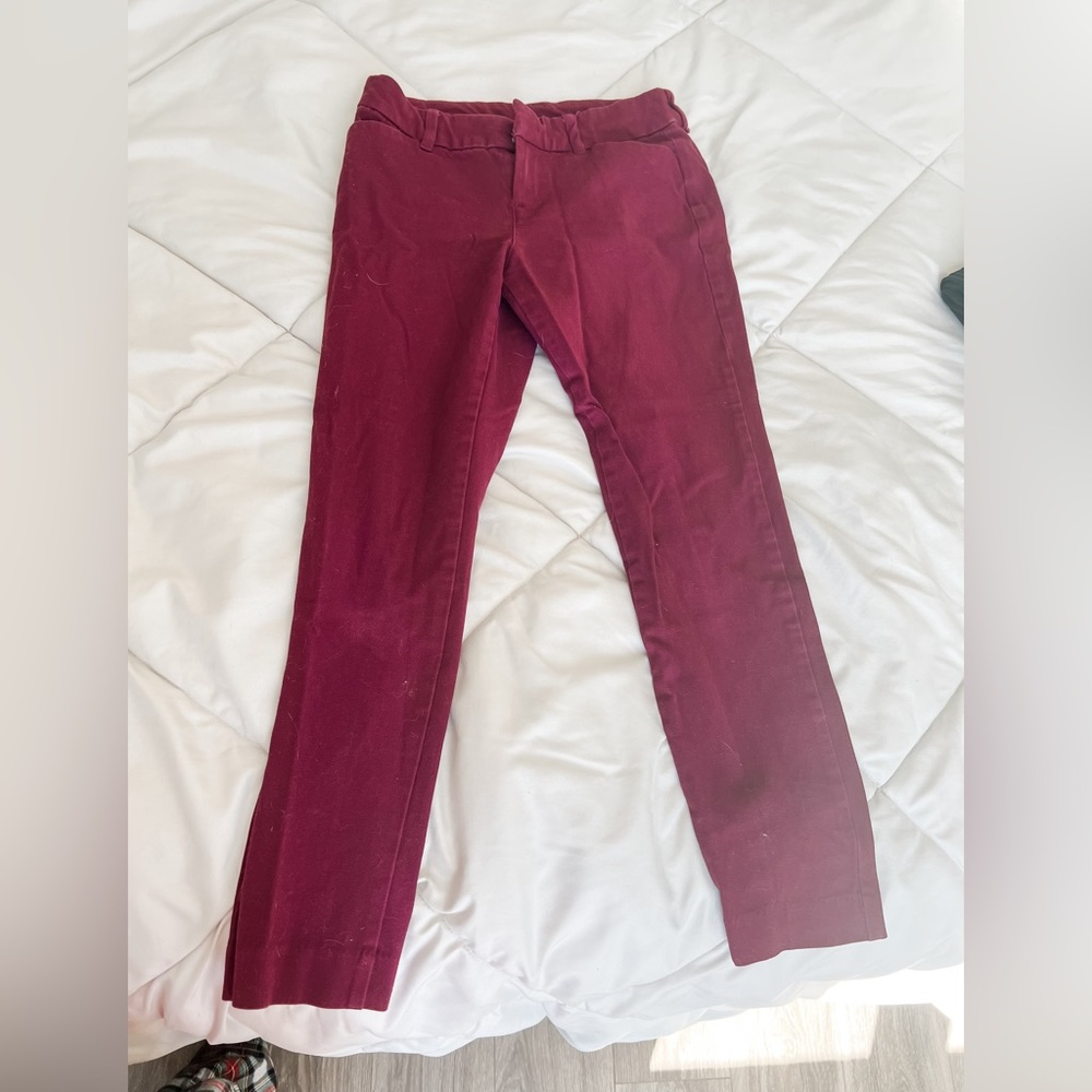Old Navy Mid Rise Pixie Skinny Ankle Pants